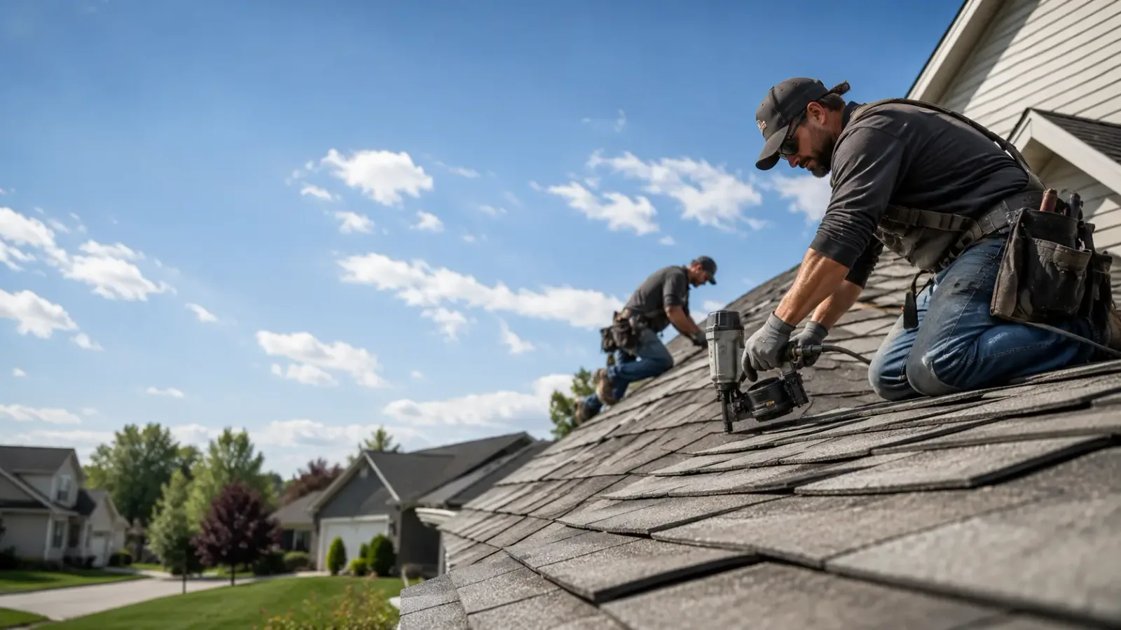 Storm Damage Roof Repair in Sandwich, IL near me